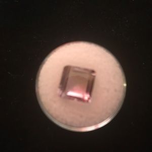 GEMSTONE 6.39ct Ametrine Pink/Gold Fancy